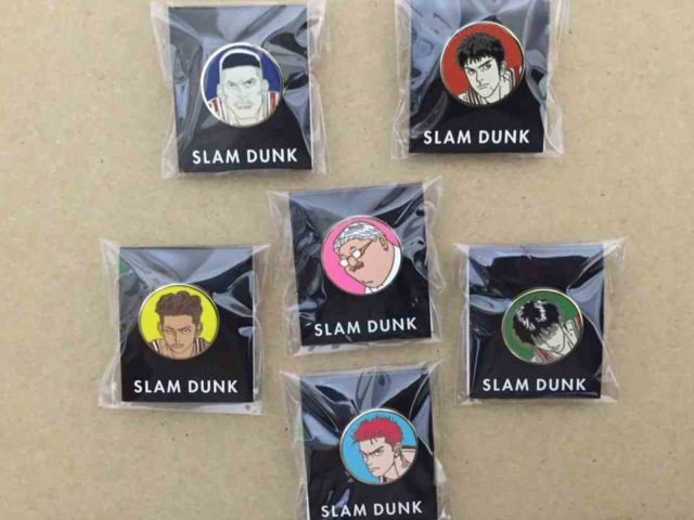 SLAMDUNK スラムダンク ピンバッジ 桜木軍団 SLAMDUNK スラムダンク